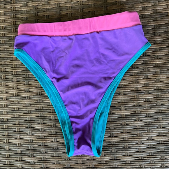 *Limited Edition* 93 Play Street Chloe Bikini Bottom - Retro Confetti - Picture 2 of 4